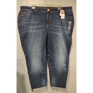 NWT Lane Bryant Flex Magic Signature Fit Super Stretch  Boyfriend Jeans 18